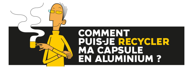 Recyclage des capsules aluminium de café